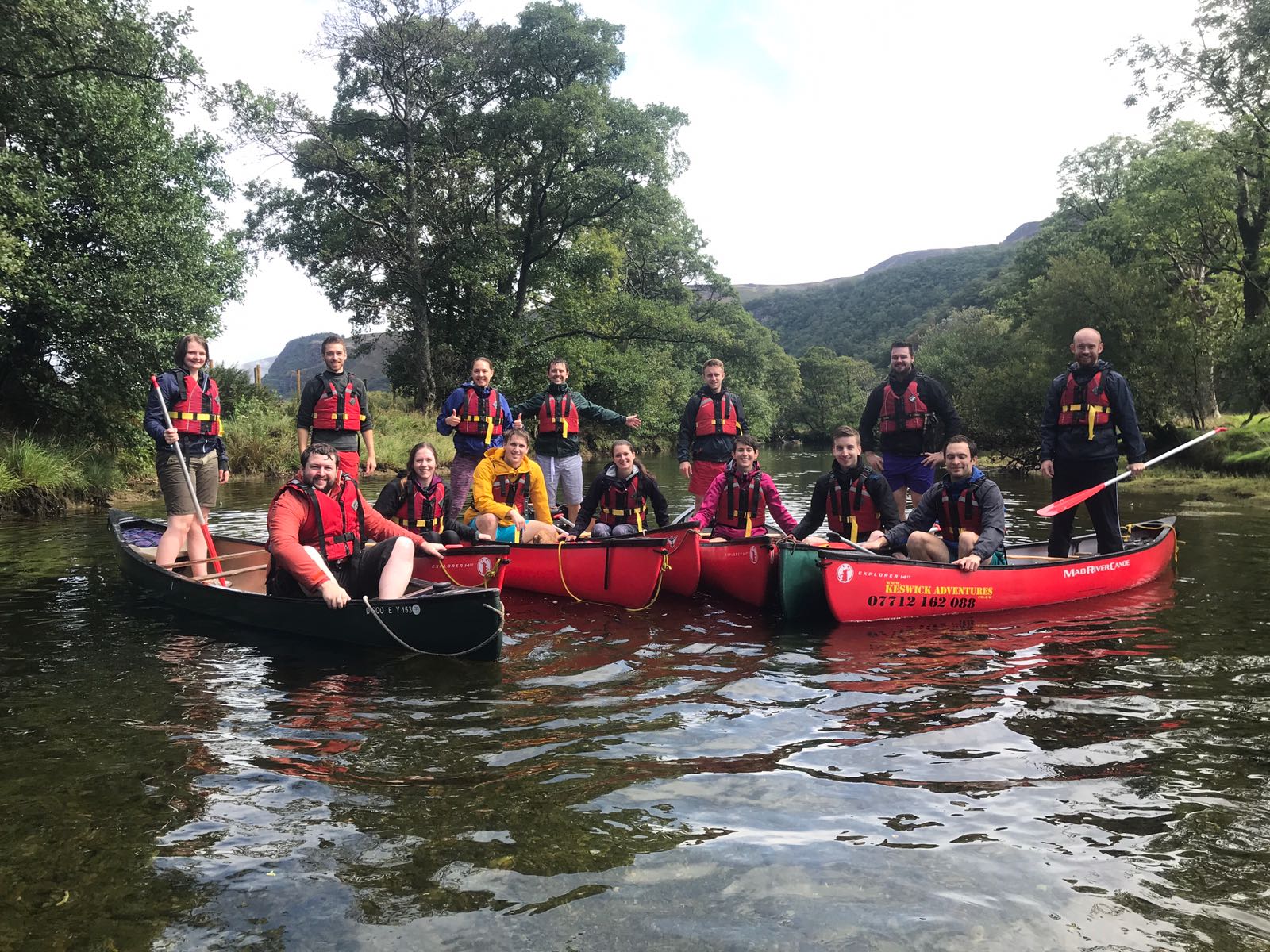 Canoeing in the Lake District