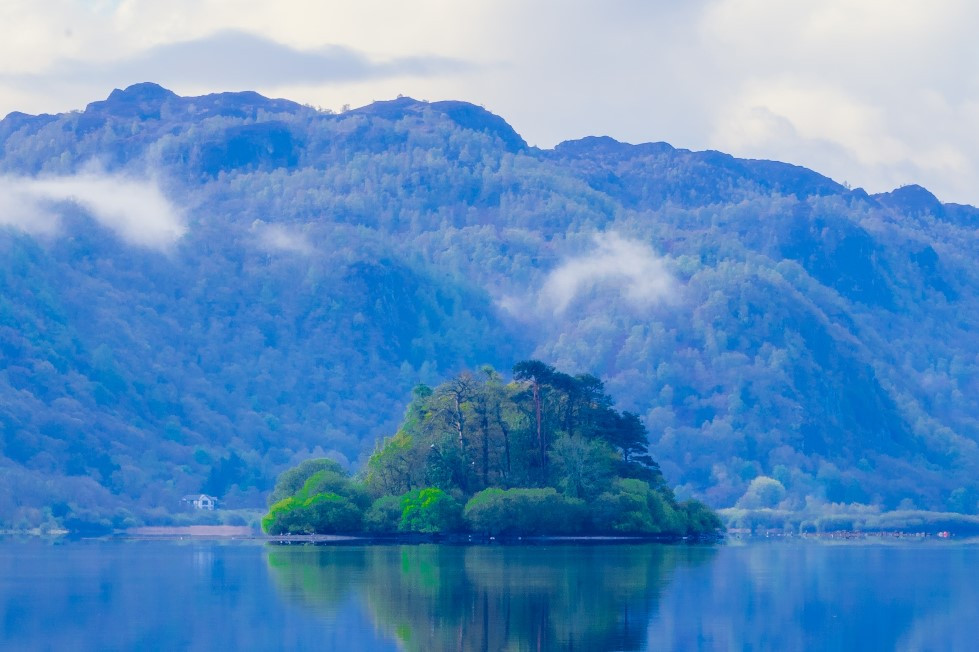 St Herbet's Island on Derwentwater